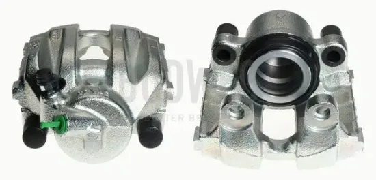 Bremssattel hinter der Achse Vorderachse rechts BUDWEG CALIPER 343757 Bild Bremssattel hinter der Achse Vorderachse rechts BUDWEG CALIPER 343757