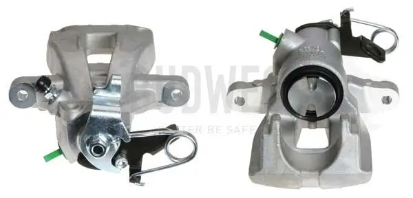 Bremssattel hinter der Achse Hinterachse rechts BUDWEG CALIPER 343763