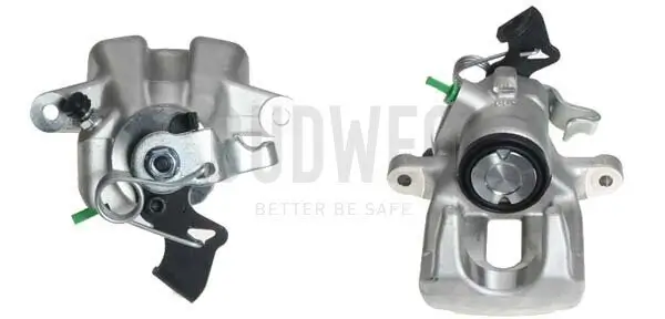 Bremssattel vor der Achse Hinterachse links BUDWEG CALIPER 343766