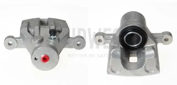 Bremssattel hinter der Achse Hinterachse links BUDWEG CALIPER 343796