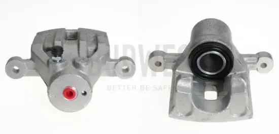 Bremssattel hinter der Achse Hinterachse rechts BUDWEG CALIPER 343797 Bild Bremssattel hinter der Achse Hinterachse rechts BUDWEG CALIPER 343797