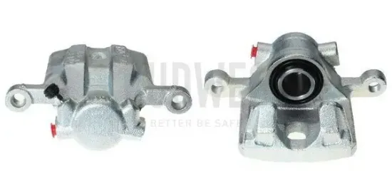 Bremssattel hinter der Achse Hinterachse rechts BUDWEG CALIPER 343799 Bild Bremssattel hinter der Achse Hinterachse rechts BUDWEG CALIPER 343799