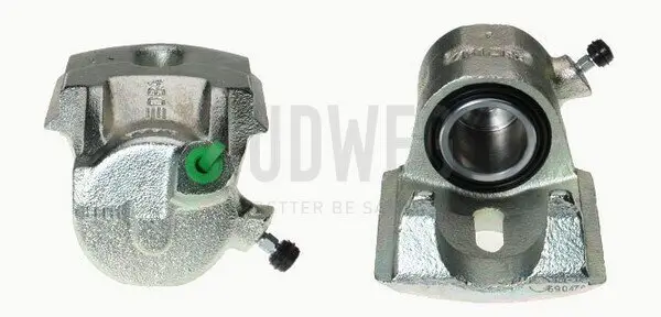 Bremssattel hinter der Achse Vorderachse links BUDWEG CALIPER 34380