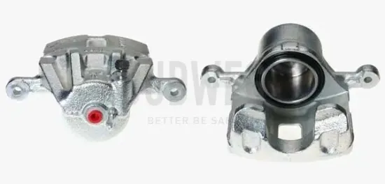 Bremssattel vor der Achse Vorderachse rechts BUDWEG CALIPER 343803 Bild Bremssattel vor der Achse Vorderachse rechts BUDWEG CALIPER 343803