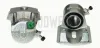 Bremssattel hinter der Achse Vorderachse links BUDWEG CALIPER 34380
