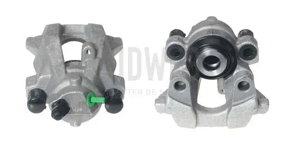 Bremssattel hinter der Achse Hinterachse rechts BUDWEG CALIPER 344427