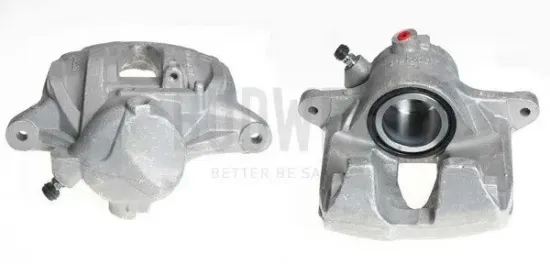 Bremssattel hinter der Achse Vorderachse rechts BUDWEG CALIPER 343833 Bild Bremssattel hinter der Achse Vorderachse rechts BUDWEG CALIPER 343833