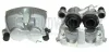 Bremssattel hinter der Achse Vorderachse links BUDWEG CALIPER 343838