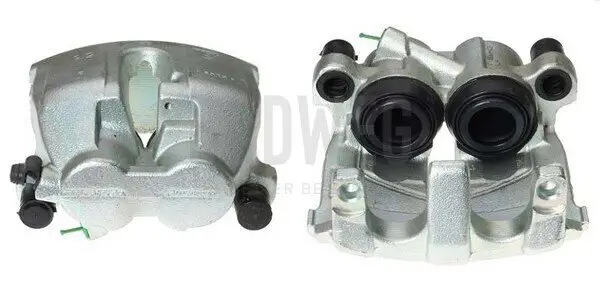 Bremssattel hinter der Achse Vorderachse rechts BUDWEG CALIPER 343839