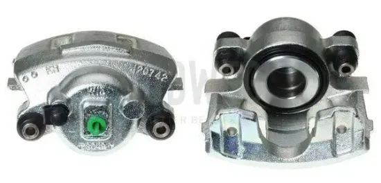 Bremssattel hinter der Achse Vorderachse rechts BUDWEG CALIPER 343859 Bild Bremssattel hinter der Achse Vorderachse rechts BUDWEG CALIPER 343859