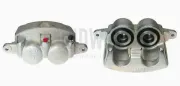 Bremssattel hinter der Achse Vorderachse links BUDWEG CALIPER 343862