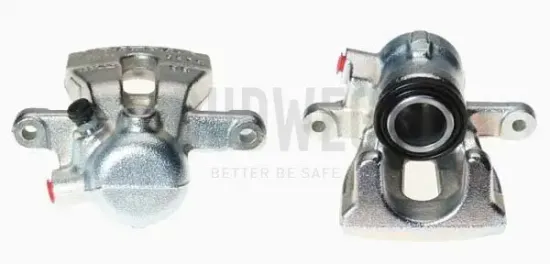 Bremssattel hinter der Achse Hinterachse rechts BUDWEG CALIPER 343875 Bild Bremssattel hinter der Achse Hinterachse rechts BUDWEG CALIPER 343875
