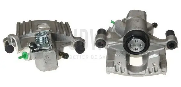 Bremssattel hinter der Achse Hinterachse links BUDWEG CALIPER 343878