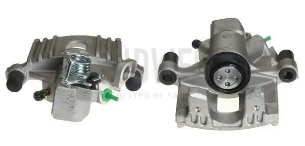 Bremssattel hinter der Achse Hinterachse rechts BUDWEG CALIPER 343879