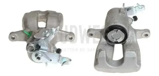 Bremssattel vor der Achse Hinterachse rechts BUDWEG CALIPER 343893 Bild Bremssattel vor der Achse Hinterachse rechts BUDWEG CALIPER 343893