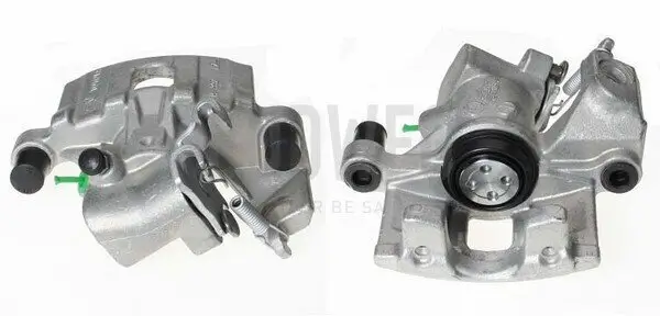 Bremssattel hinter der Achse Hinterachse rechts BUDWEG CALIPER 343909