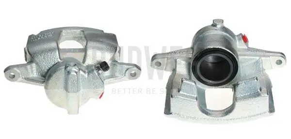 Bremssattel vor der Achse Hinterachse rechts BUDWEG CALIPER 343919