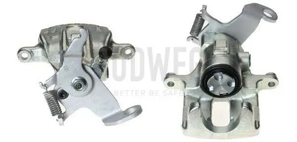 Bremssattel hinter der Achse Hinterachse links BUDWEG CALIPER 343922