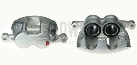 Bremssattel vor der Achse Vorderachse rechts BUDWEG CALIPER 343927 Bild Bremssattel vor der Achse Vorderachse rechts BUDWEG CALIPER 343927