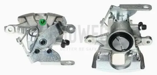 Bremssattel hinter der Achse Hinterachse links BUDWEG CALIPER 343928 Bild Bremssattel hinter der Achse Hinterachse links BUDWEG CALIPER 343928