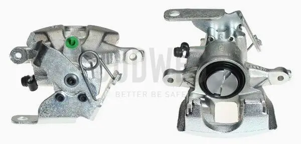 Bremssattel hinter der Achse Hinterachse rechts BUDWEG CALIPER 343929