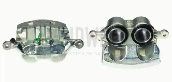 Bremssattel hinter der Achse Vorderachse rechts BUDWEG CALIPER 343937 Bild Bremssattel hinter der Achse Vorderachse rechts BUDWEG CALIPER 343937
