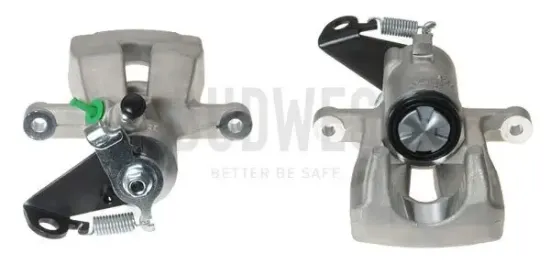 Bremssattel hinter der Achse Hinterachse rechts BUDWEG CALIPER 343939 Bild Bremssattel hinter der Achse Hinterachse rechts BUDWEG CALIPER 343939