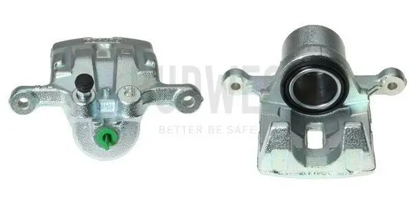 Bremssattel hinter der Achse Hinterachse rechts BUDWEG CALIPER 343949