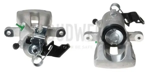 Bremssattel hinter der Achse Hinterachse rechts BUDWEG CALIPER 343955