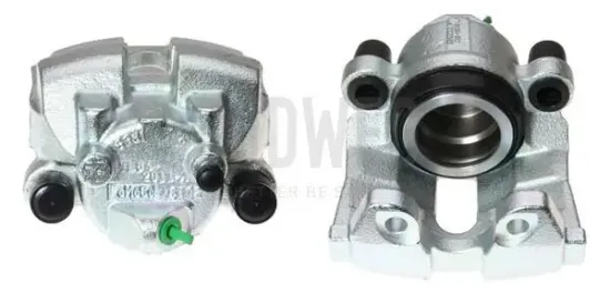 Bremssattel vor der Achse Vorderachse rechts BUDWEG CALIPER 343975 Bild Bremssattel vor der Achse Vorderachse rechts BUDWEG CALIPER 343975