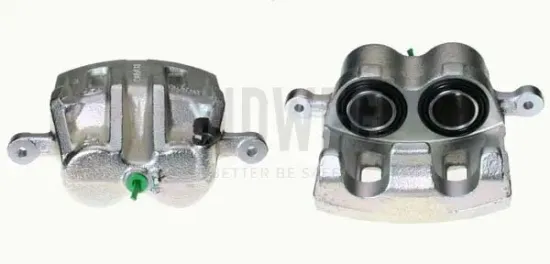 Bremssattel vor der Achse Vorderachse rechts BUDWEG CALIPER 343981 Bild Bremssattel vor der Achse Vorderachse rechts BUDWEG CALIPER 343981