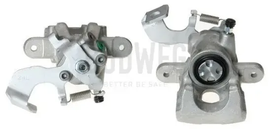 Bremssattel hinter der Achse Hinterachse links BUDWEG CALIPER 343984 Bild Bremssattel hinter der Achse Hinterachse links BUDWEG CALIPER 343984