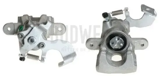 Bremssattel hinter der Achse Hinterachse rechts BUDWEG CALIPER 343985 Bild Bremssattel hinter der Achse Hinterachse rechts BUDWEG CALIPER 343985