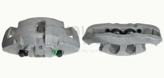 Bremssattel hinter der Achse Vorderachse rechts BUDWEG CALIPER 343997 Bild Bremssattel hinter der Achse Vorderachse rechts BUDWEG CALIPER 343997