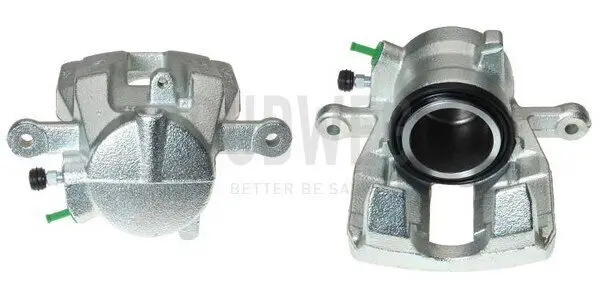 Bremssattel hinter der Achse Vorderachse rechts BUDWEG CALIPER 344061