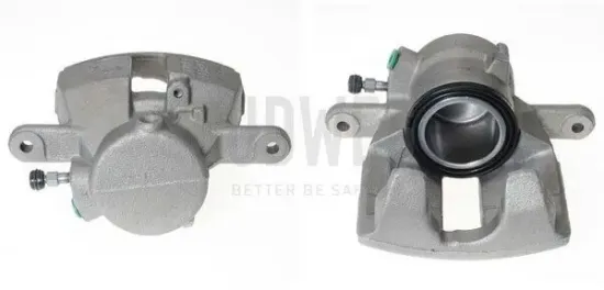 Bremssattel hinter der Achse Vorderachse rechts BUDWEG CALIPER 344063 Bild Bremssattel hinter der Achse Vorderachse rechts BUDWEG CALIPER 344063
