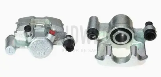 Bremssattel vor der Achse Hinterachse links BUDWEG CALIPER 344066 Bild Bremssattel vor der Achse Hinterachse links BUDWEG CALIPER 344066