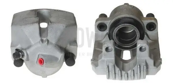 Bremssattel hinter der Achse Vorderachse rechts BUDWEG CALIPER 344091