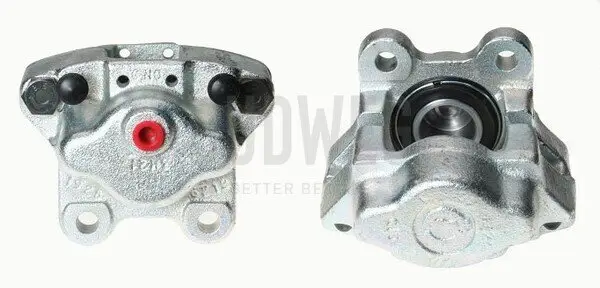 Bremssattel hinter der Achse Vorderachse links BUDWEG CALIPER 34410