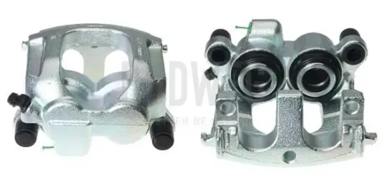 Bremssattel hinter der Achse Vorderachse rechts BUDWEG CALIPER 344101 Bild Bremssattel hinter der Achse Vorderachse rechts BUDWEG CALIPER 344101