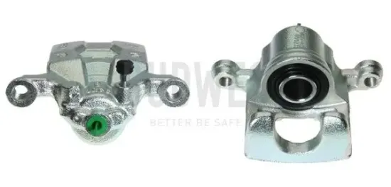 Bremssattel hinter der Achse Hinterachse links BUDWEG CALIPER 344124 Bild Bremssattel hinter der Achse Hinterachse links BUDWEG CALIPER 344124