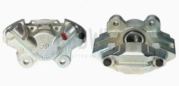 Bremssattel hinter der Achse Hinterachse links BUDWEG CALIPER 344134