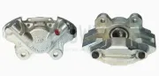 Bremssattel hinter der Achse Hinterachse links BUDWEG CALIPER 344134