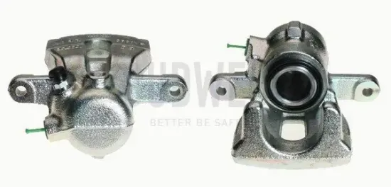 Bremssattel hinter der Achse Hinterachse rechts BUDWEG CALIPER 344137 Bild Bremssattel hinter der Achse Hinterachse rechts BUDWEG CALIPER 344137