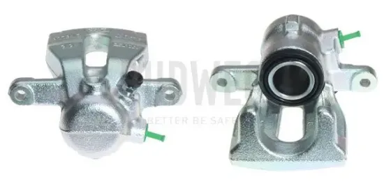 Bremssattel hinter der Achse Hinterachse links BUDWEG CALIPER 344138 Bild Bremssattel hinter der Achse Hinterachse links BUDWEG CALIPER 344138