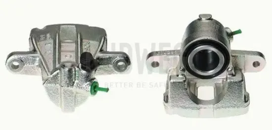 Bremssattel hinter der Achse Vorderachse links BUDWEG CALIPER 344146 Bild Bremssattel hinter der Achse Vorderachse links BUDWEG CALIPER 344146