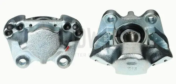 Bremssattel hinter der Achse Vorderachse links BUDWEG CALIPER 34416