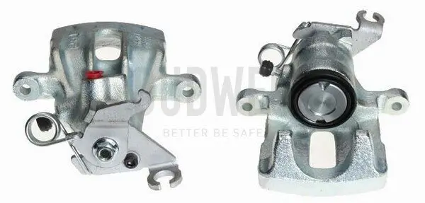 Bremssattel hinter der Achse Hinterachse rechts BUDWEG CALIPER 344161