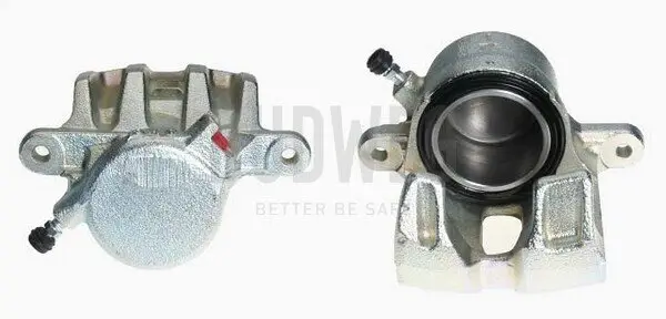 Bremssattel hinter der Achse Vorderachse rechts BUDWEG CALIPER 344163