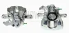 Bremssattel hinter der Achse Hinterachse links BUDWEG CALIPER 344166